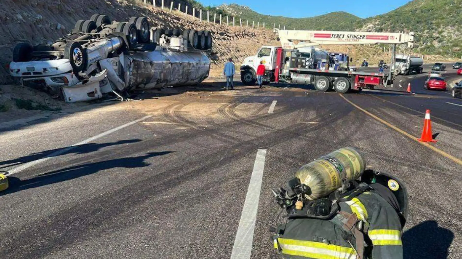 accidente vial de pipa los cabos